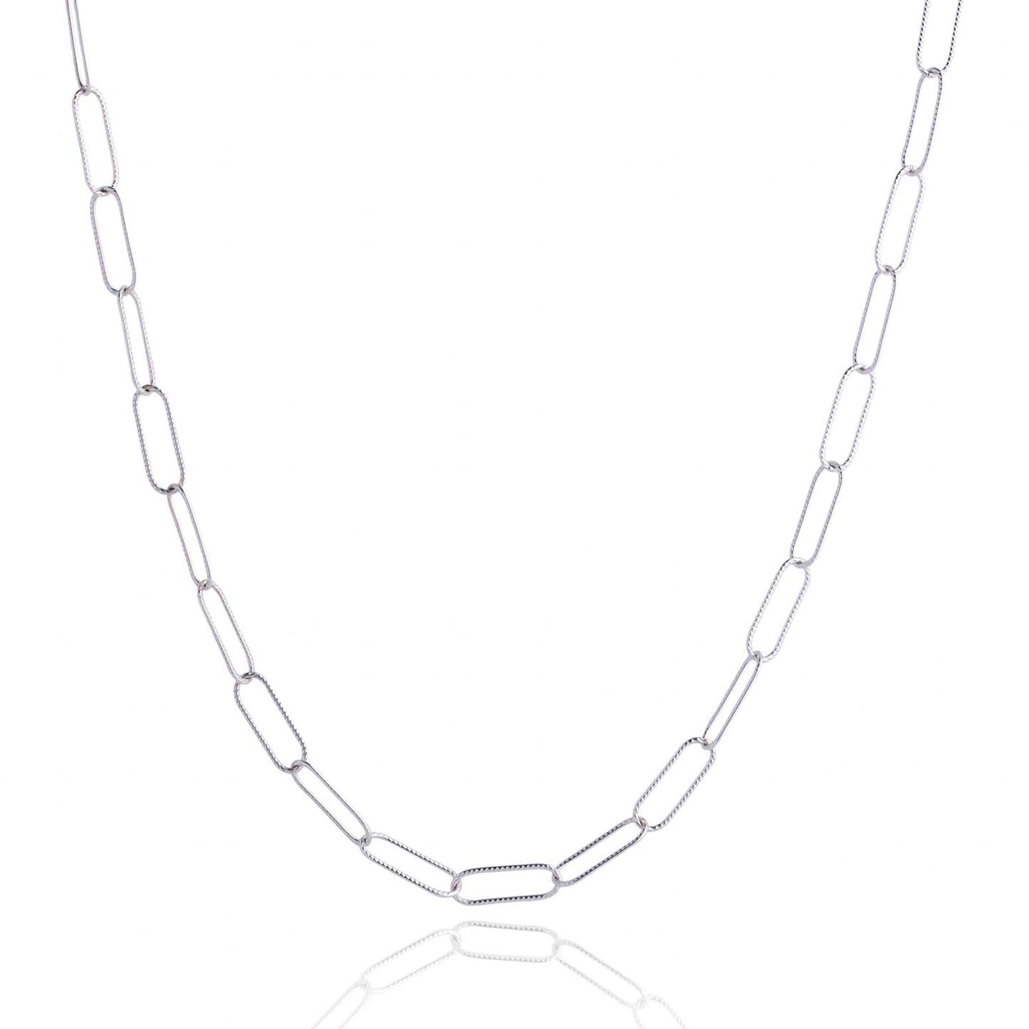 Hatton Clip Nacre Silver & Ivory Baroque Pearl Necklace