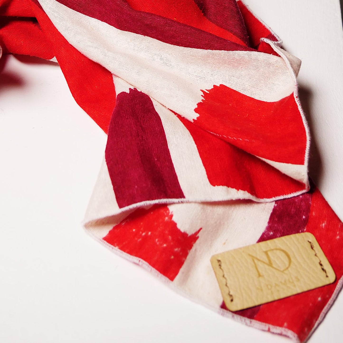 Drapers Ruby Ivory Silk Scarf