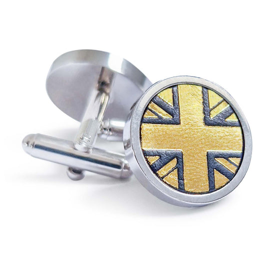 Regent Black Gold Cufflinks