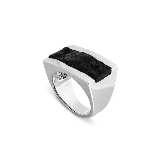 Hatton Sterling Black Ring