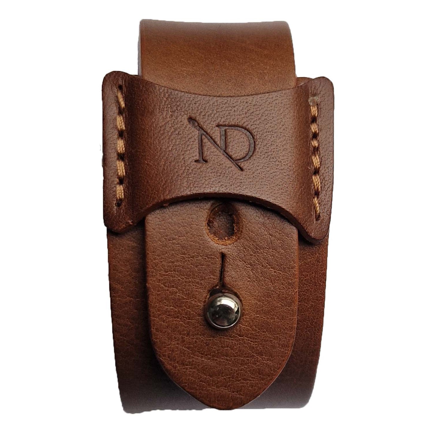 Finsbury Chestnut Leather Bracelet