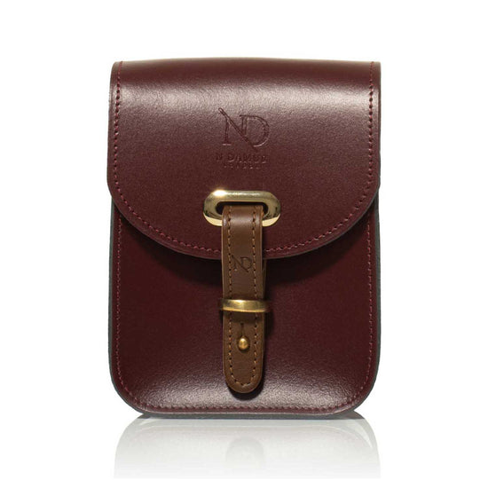 Mini Elizabeth Oxblood Satchel