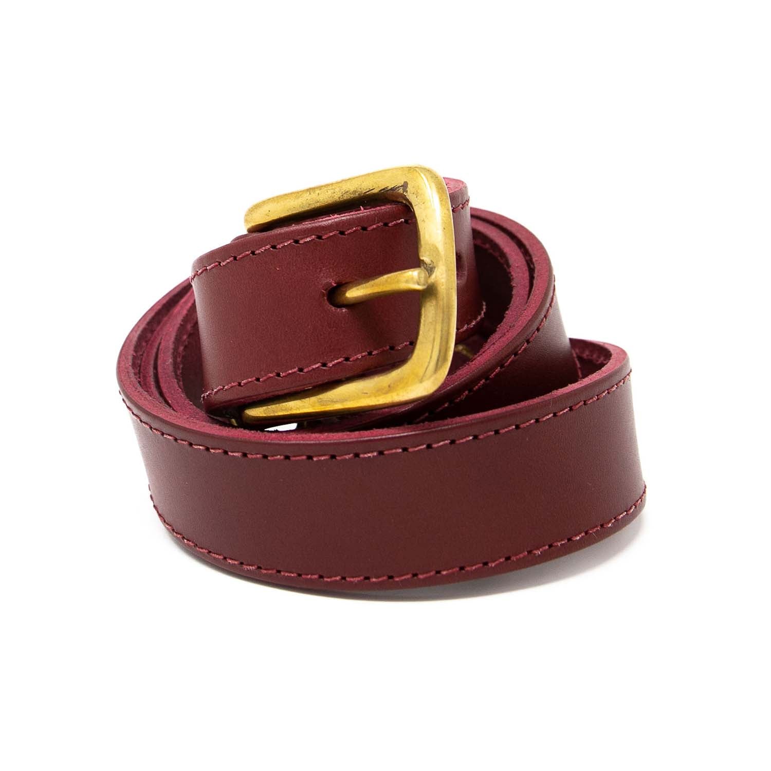 oxblood belt mens