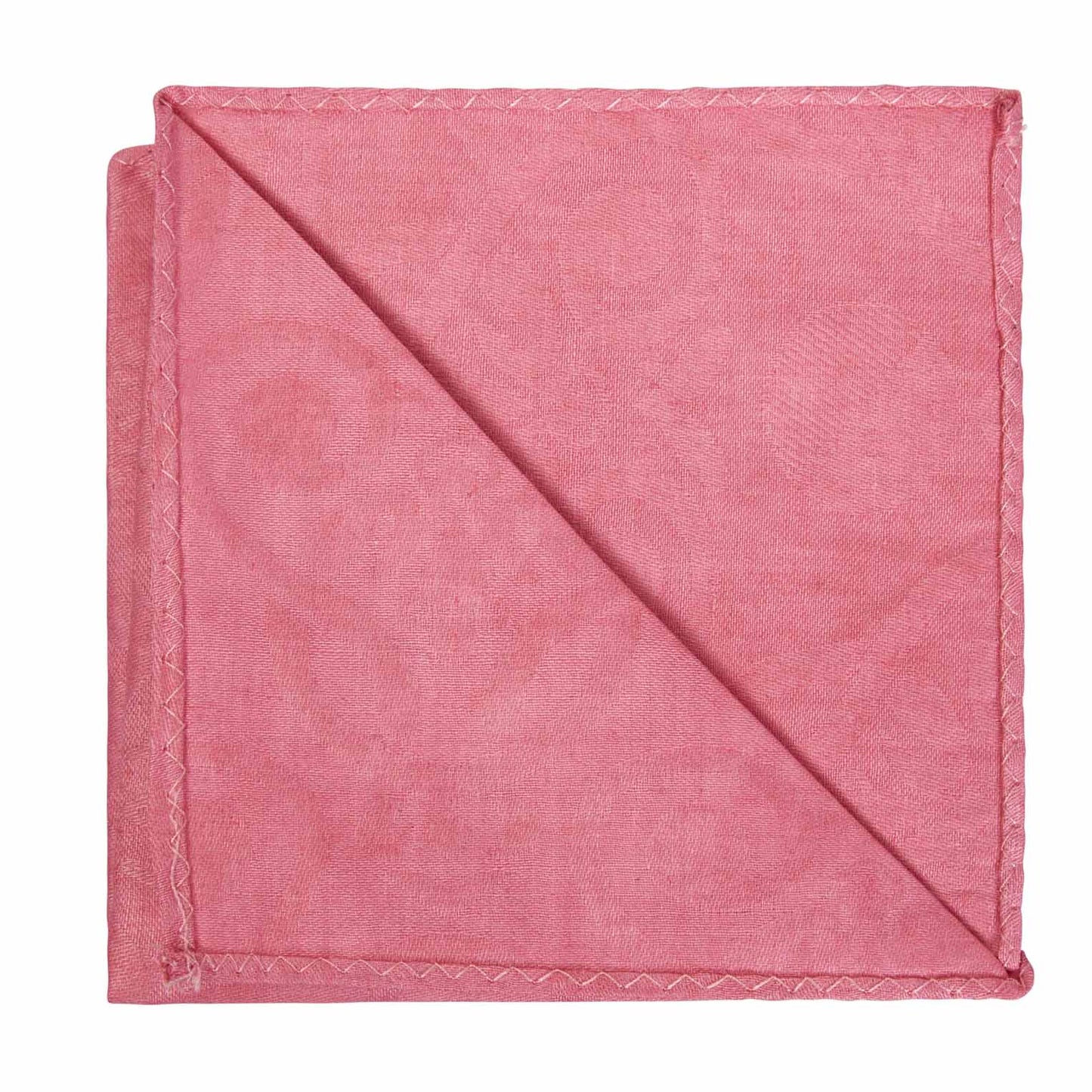 Regent Pink African Print Pocket Square
