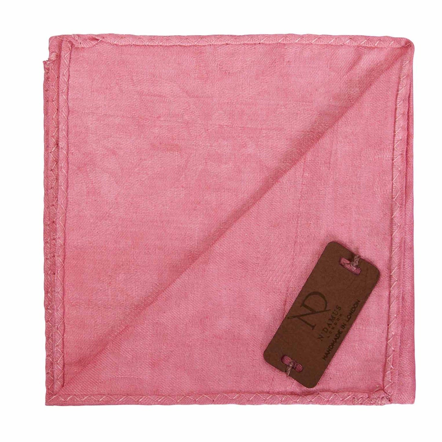 Regent Pink African Print Pocket Square