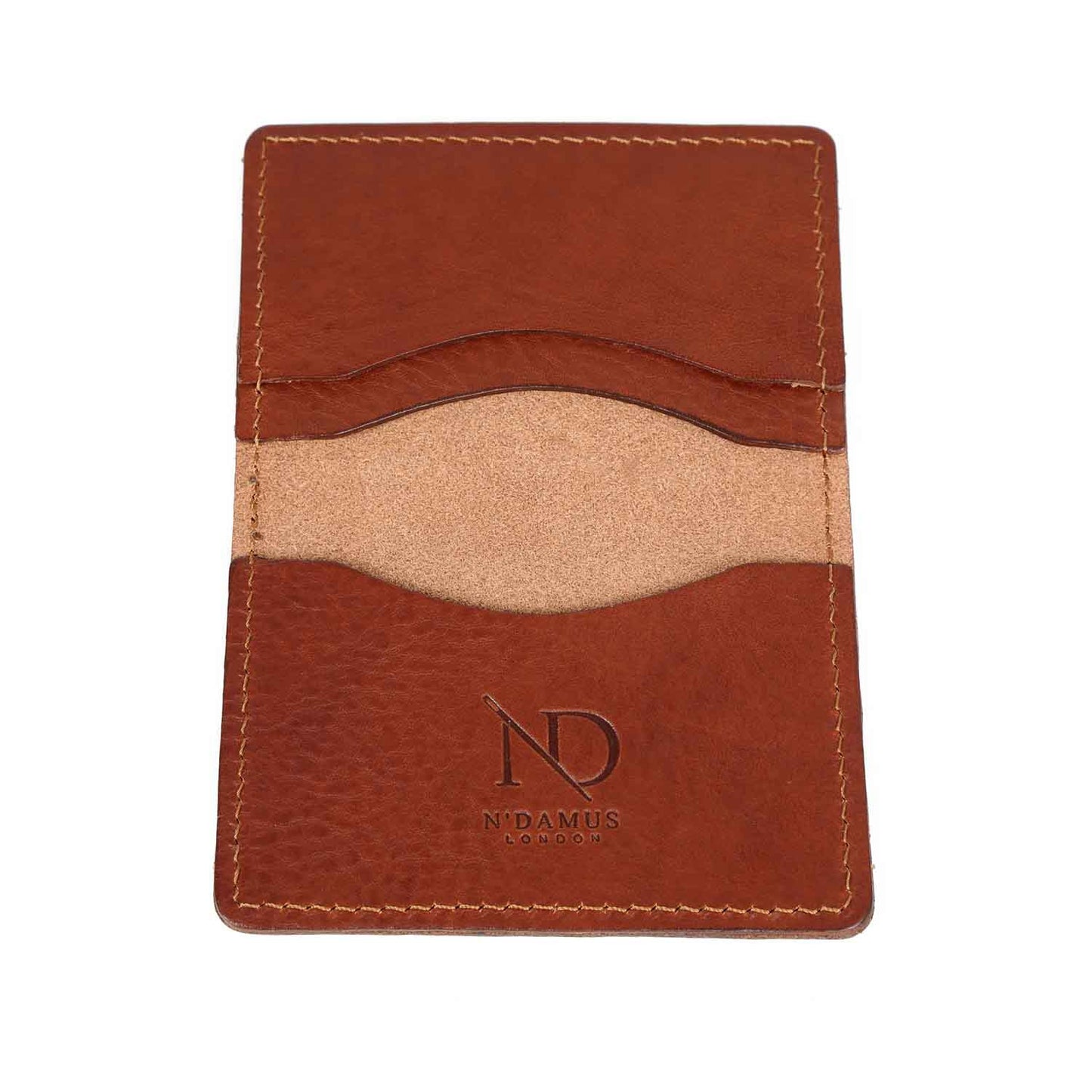 Bishopsgate Tan Card Holder