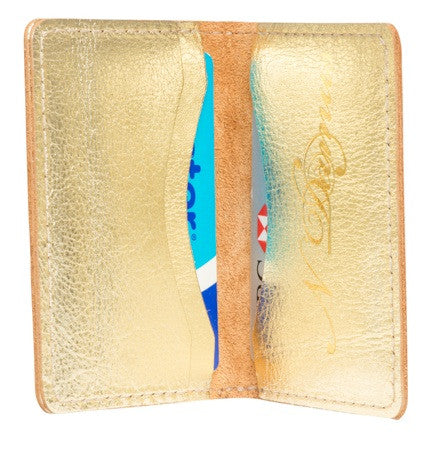 100% leather Brown Card Holders